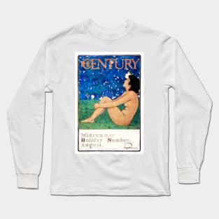 The Century - Midsummer Holiday (1897) by Maxfield Parrish Long Sleeve T-Shirt